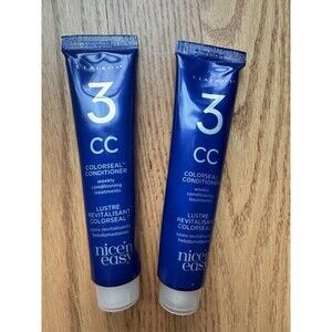 Clairol Nice N Easy ColorSeal Conditioner  3 CC Lustre Revitalisant Lot Of 2 NEW